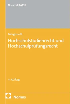 Morgenroth |  Hochschulstudienrecht und Hochschulprüfungsrecht | eBook | Sack Fachmedien