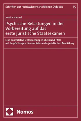 Hamed |  Psychische Belastungen in der Vorbereitung auf das erste juristische Staatsexamen | eBook | Sack Fachmedien