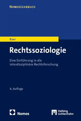 Baer |  Rechtssoziologie | eBook | Sack Fachmedien