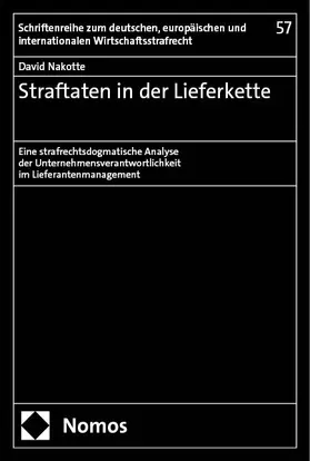 Nakotte | Straftaten in der Lieferkette | E-Book | www.sack.de