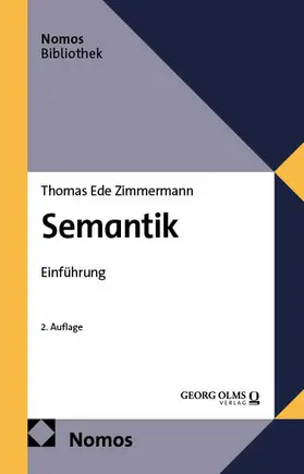 Zimmermann |  Semantik | eBook | Sack Fachmedien