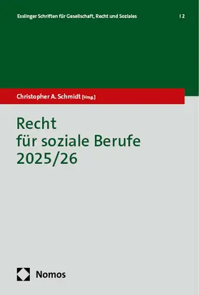 Schmidt | Recht für soziale Berufe 2025/26 | E-Book | sack.de