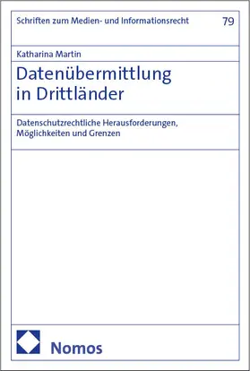 Martin | Datenübermittlung in Drittländer | E-Book | www.sack.de