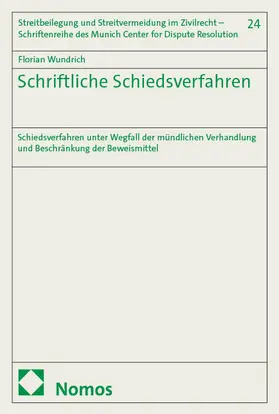 Wundrich |  Schriftliche Schiedsverfahren | eBook | Sack Fachmedien