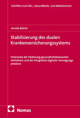 Bührle |  Stabilisierung des dualen Krankenversicherungssystems | eBook | Sack Fachmedien