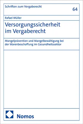 Müller |  Versorgungssicherheit im Vergaberecht | eBook | Sack Fachmedien