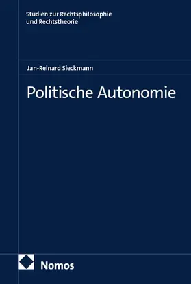 Sieckmann |  Politische Autonomie | eBook | Sack Fachmedien
