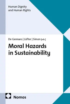 De Gennaro / Lüfter / Simon |  Moral Hazards in Sustainability | eBook | Sack Fachmedien