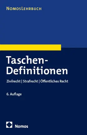  Taschen-Definitionen | eBook | Sack Fachmedien
