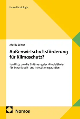 Leiner |  Außenwirtschaftsförderung für Klimaschutz? | eBook | Sack Fachmedien