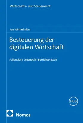 Winterhalter |  Besteuerung der digitalen Wirtschaft | eBook | Sack Fachmedien