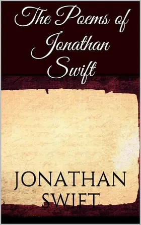 Swift |  The Poems of Jonathan Swift | eBook | Sack Fachmedien