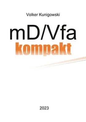 Kunigowski |  mD/Vfa kompakt | Buch |  Sack Fachmedien