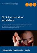 Prescher |  Ein Schulcurriculum  entwickeln: | eBook | Sack Fachmedien