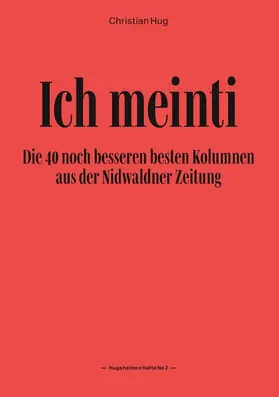 Hug |  Ich meinti II | eBook | Sack Fachmedien