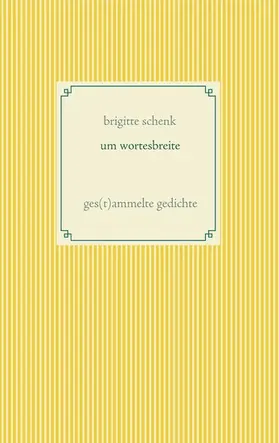 schenk |  um wortesbreite | eBook | Sack Fachmedien