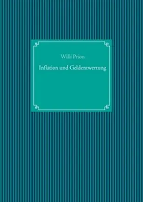 Prion / UG |  Inflation und Geldentwertung | Buch |  Sack Fachmedien