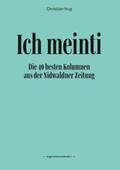 Hug |  Ich meinti I | Buch |  Sack Fachmedien