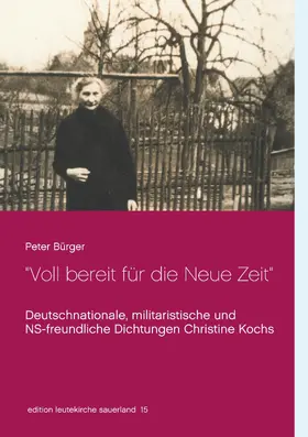 Bürger |  "Voll bereit für die Neue Zeit" | eBook | Sack Fachmedien
