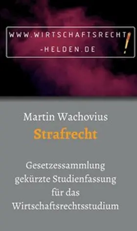 Wachovius |  Strafrecht | eBook | Sack Fachmedien
