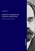 Sudhoff |  Graphische und typographische Erstlinge der Syphilisliteratur | Buch |  Sack Fachmedien