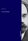 Koch |  E. Koch's Gedichte | Buch |  Sack Fachmedien