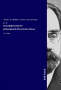 Müller |  Sitzungsberichte der philosophisch-historischen Klasse | Buch |  Sack Fachmedien