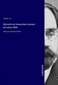 Weber |  Übersicht der historischen Literatur des Jahres 1858 | Buch |  Sack Fachmedien
