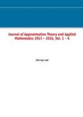 Rasguljajew |  Journal of Approximation Theory and Applied Mathematics 2013 - 2016, Vol. 1 - 6 | Buch |  Sack Fachmedien