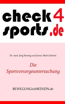 Hennig / Schmitt |  check4sports® | Buch |  Sack Fachmedien