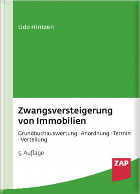 Hintzen |  Zwangsversteigerung von Immobilien | Buch |  Sack Fachmedien