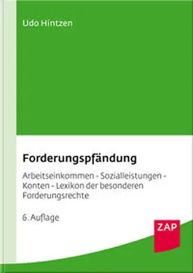 Hintzen |  Forderungspfändung | Buch |  Sack Fachmedien