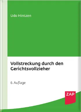 Hintzen | Vollstreckung durch den Gerichtsvollzieher | Buch | 978-3-7508-0032-8 | sack.de