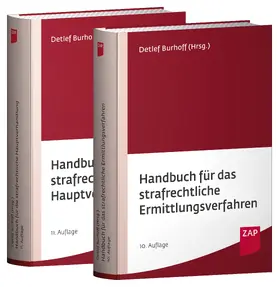 Burhoff | Paket Handbuch für das strafrechtliche Ermittlungsverfahren und Handbuch für die strafrechtliche Hauptverhandlung | Buch | 978-3-7508-0035-9 | sack.de