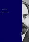 Luther |  Epistle Sermons | Buch |  Sack Fachmedien