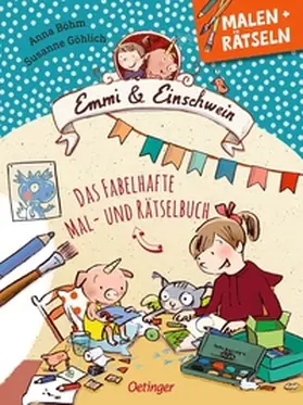 Böhm |  Emmi & Einschwein. Das fabelhafte Mal- und Rätselbuch | Buch |  Sack Fachmedien
