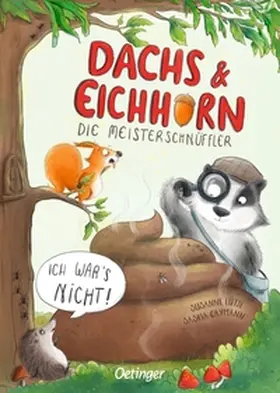 Lütje |  Dachs & Eichhorn. Die Meisterschnüffler | Buch |  Sack Fachmedien