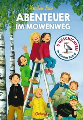 Boie |  Abenteuer im Möwenweg. 5 Geschichten in einem Band | Buch |  Sack Fachmedien