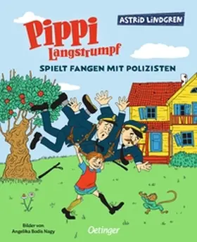 Lindgren |  Pippi Langstrumpf spielt Fangen mit Polizisten | Buch |  Sack Fachmedien