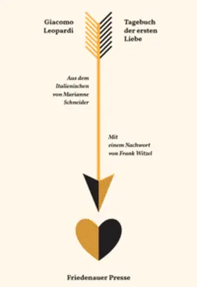 Leopardi |  Tagebuch der ersten Liebe | Buch |  Sack Fachmedien