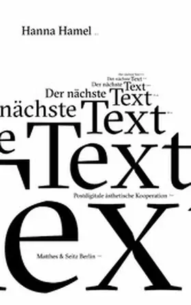 Hamel |  Der nächste Text | eBook | Sack Fachmedien