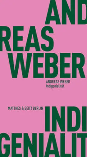 Weber |  Indigenialität | Buch |  Sack Fachmedien