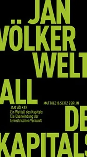 Völker |  Ein Weltall des Kapitals | eBook | Sack Fachmedien