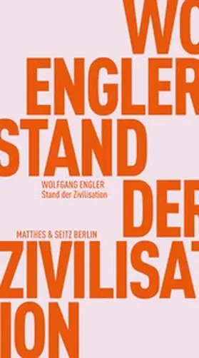 Engler |  Stand der Zivilisation | eBook | Sack Fachmedien