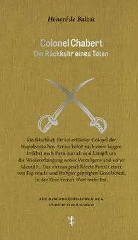 Balzac / Esser-Simon |  Colonel Chabert | Buch |  Sack Fachmedien