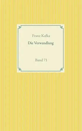 Kafka |  Die Verwandlung | Buch |  Sack Fachmedien