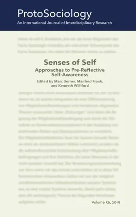 Frank / Williford / Borner |  Senses of Self: Approaches to Pre-Reflective Self-Awareness | eBook | Sack Fachmedien