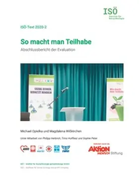 Opielka / Wißkirchen |  So macht man Teilhabe | Buch |  Sack Fachmedien