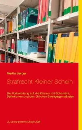 Berger |  Strafrecht Kleiner Schein | Buch |  Sack Fachmedien