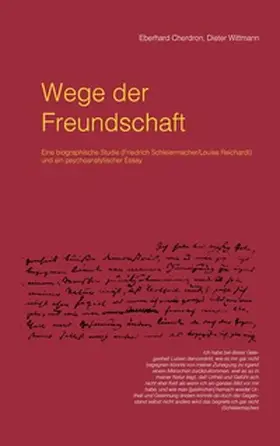 Cherdron / Wittmann |  Wege der Freundschaft | Buch |  Sack Fachmedien